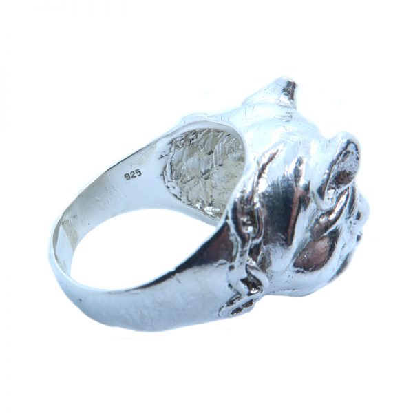 Silver Staffy Ring hallmark