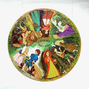 Vintage Jigsaw – Grimms Fairy Tales circular puzzle