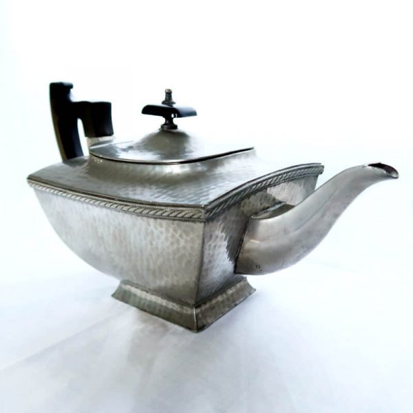 Art Deco Pewter Teapot