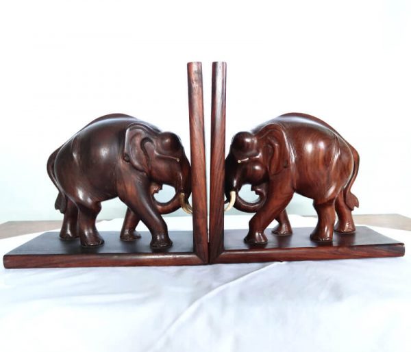 Vintage Elephant Bookends pair
